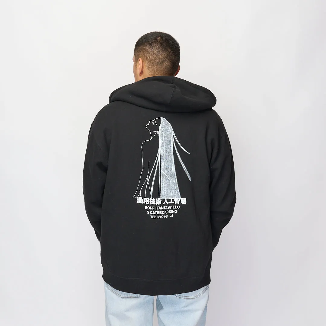 Sci-Fi Fantasy - Spiritual Darkness Zip Hood (Black)