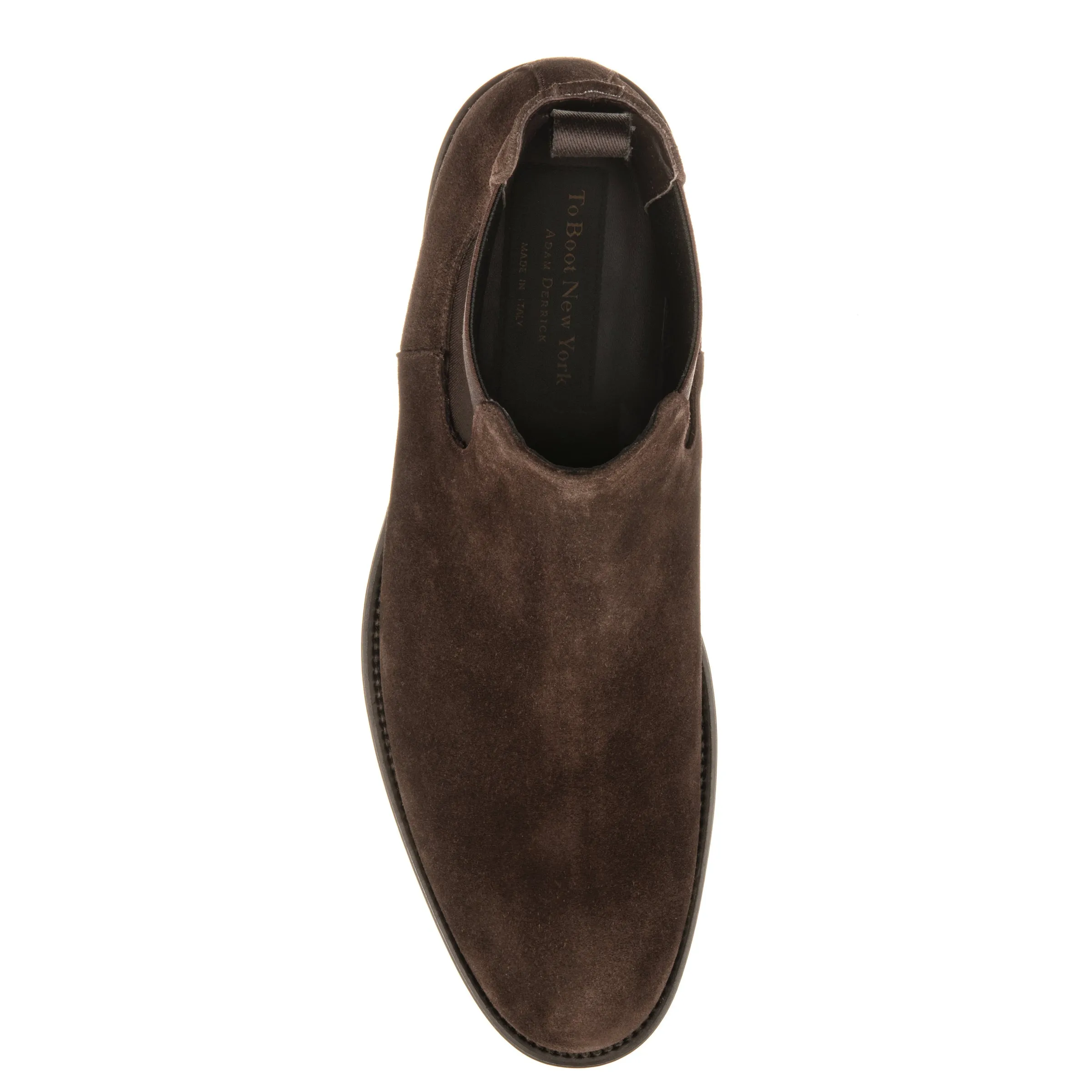 Shelby II Dark Brown Suede Chelsea Boot