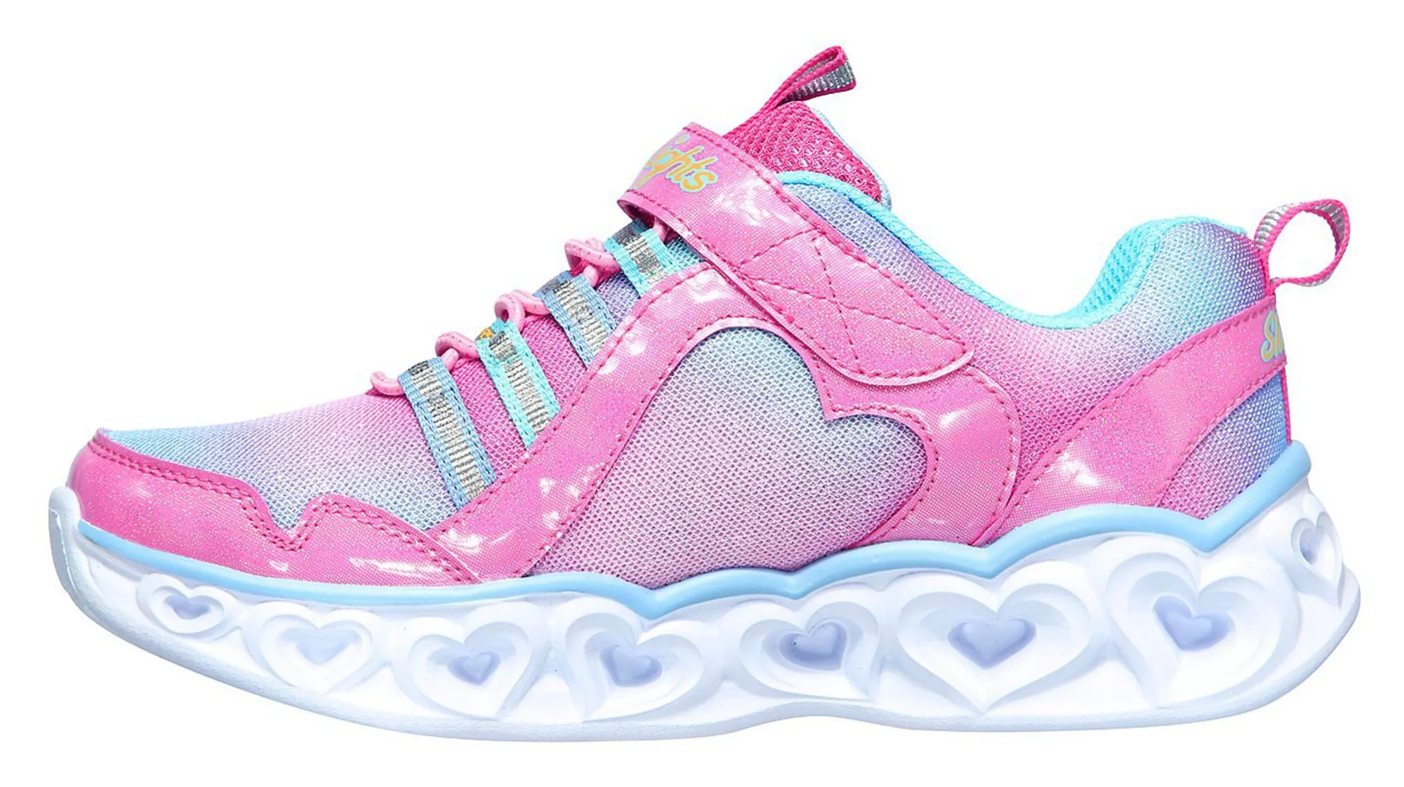 Skechers S Lights: Heart Lights - Rainbow Lux