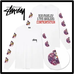 STUSSY  |Street Style Logo Skater Style T-Shirts