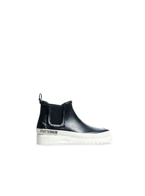 STUTTERHEIM RAINBOOTS CHELSEA RAINWALKER BLACK/WHITE