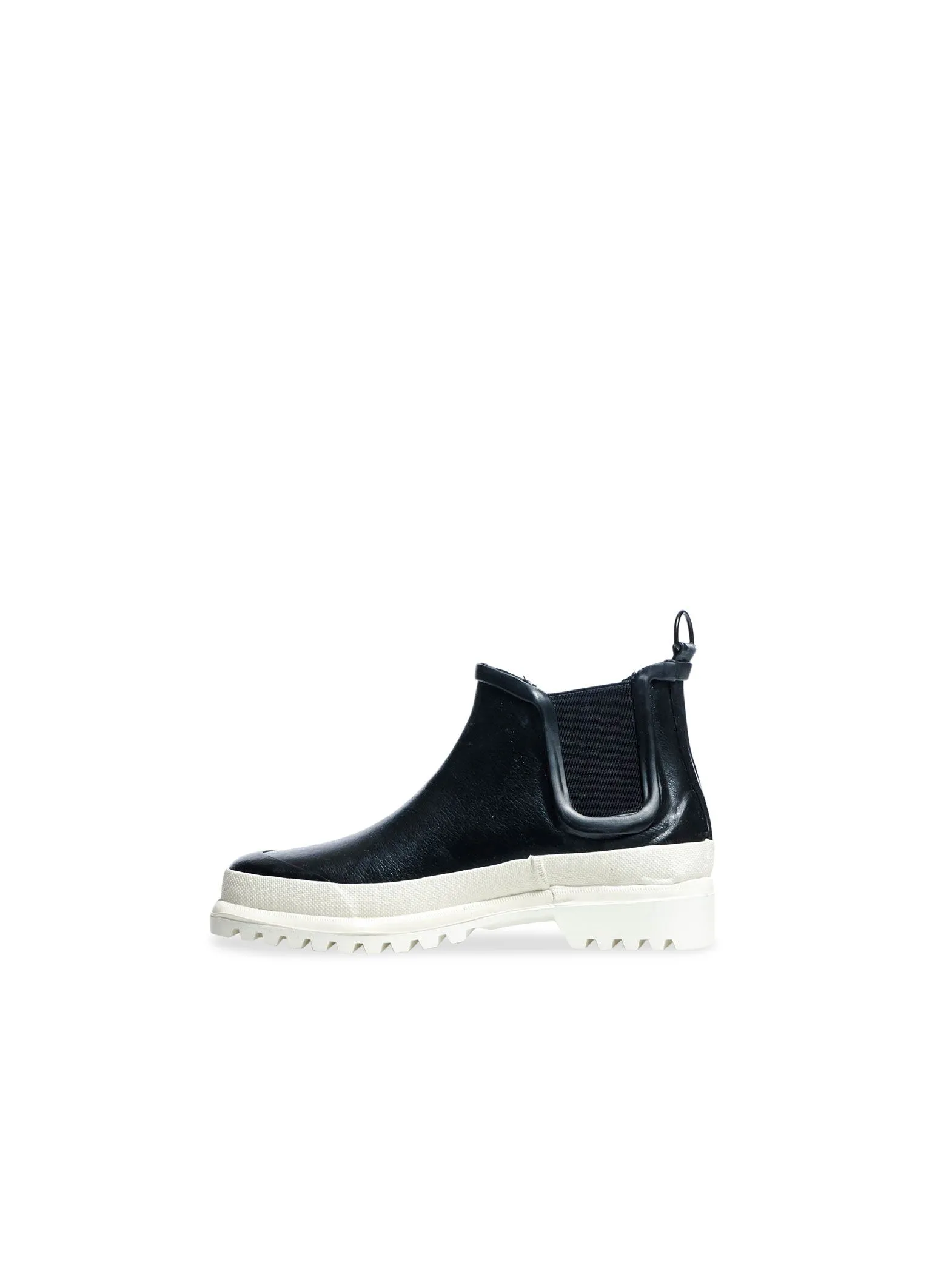 STUTTERHEIM RAINBOOTS CHELSEA RAINWALKER BLACK/WHITE