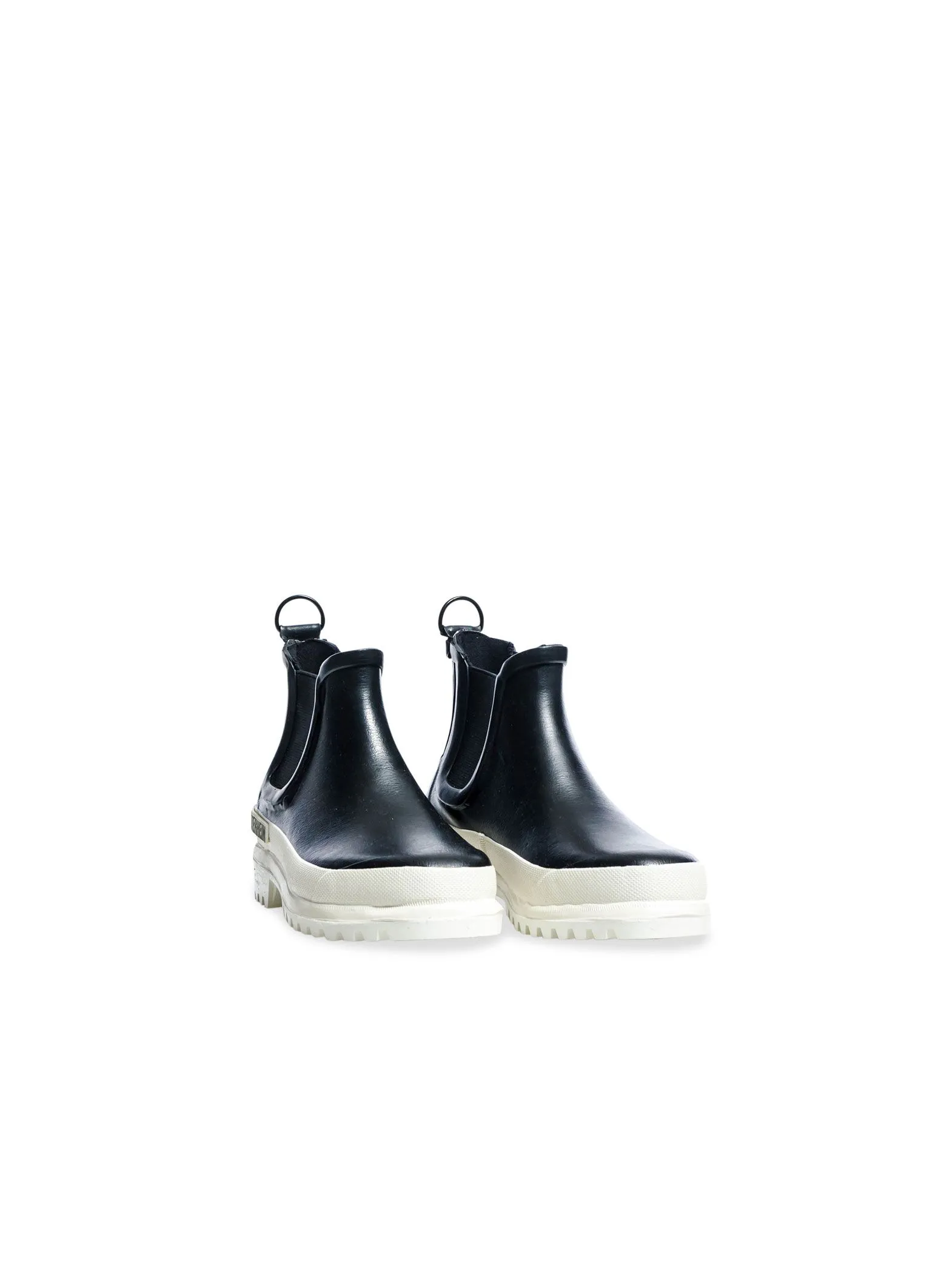 STUTTERHEIM RAINBOOTS CHELSEA RAINWALKER BLACK/WHITE