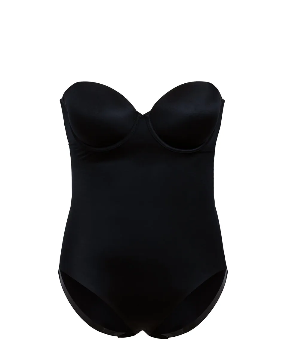 Suit Your Fancy Shaping Strapless Cupped Panty Bodysuit