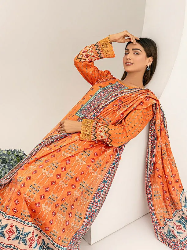 Sundas by Al Kareem Sapna Digital Printed Lawn Unstitched 3Pc Suit D-02