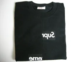 Supreme  |18AW◆sz M◆Supreme COMME des GARCONS SHIRT Split Box Logo Tee