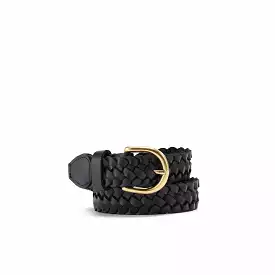 Talia Braided Belt Black