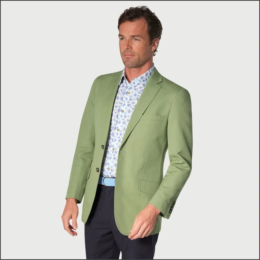 Tatton Apple Cotton Cruise Jacket from Brook Taverner-