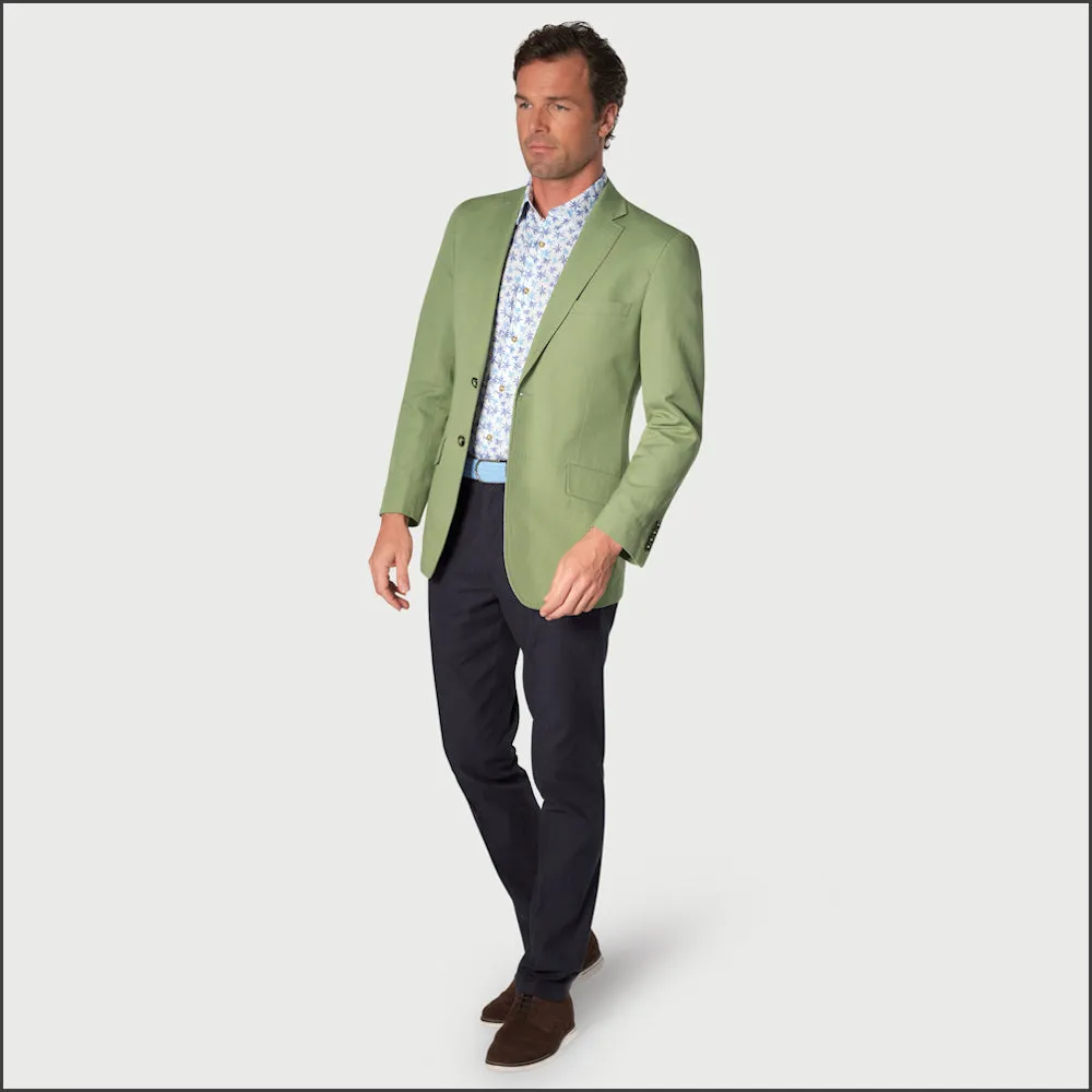 Tatton Apple Cotton Cruise Jacket from Brook Taverner-