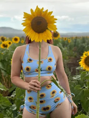 The Enviro Co. Crop Top - Sunflower