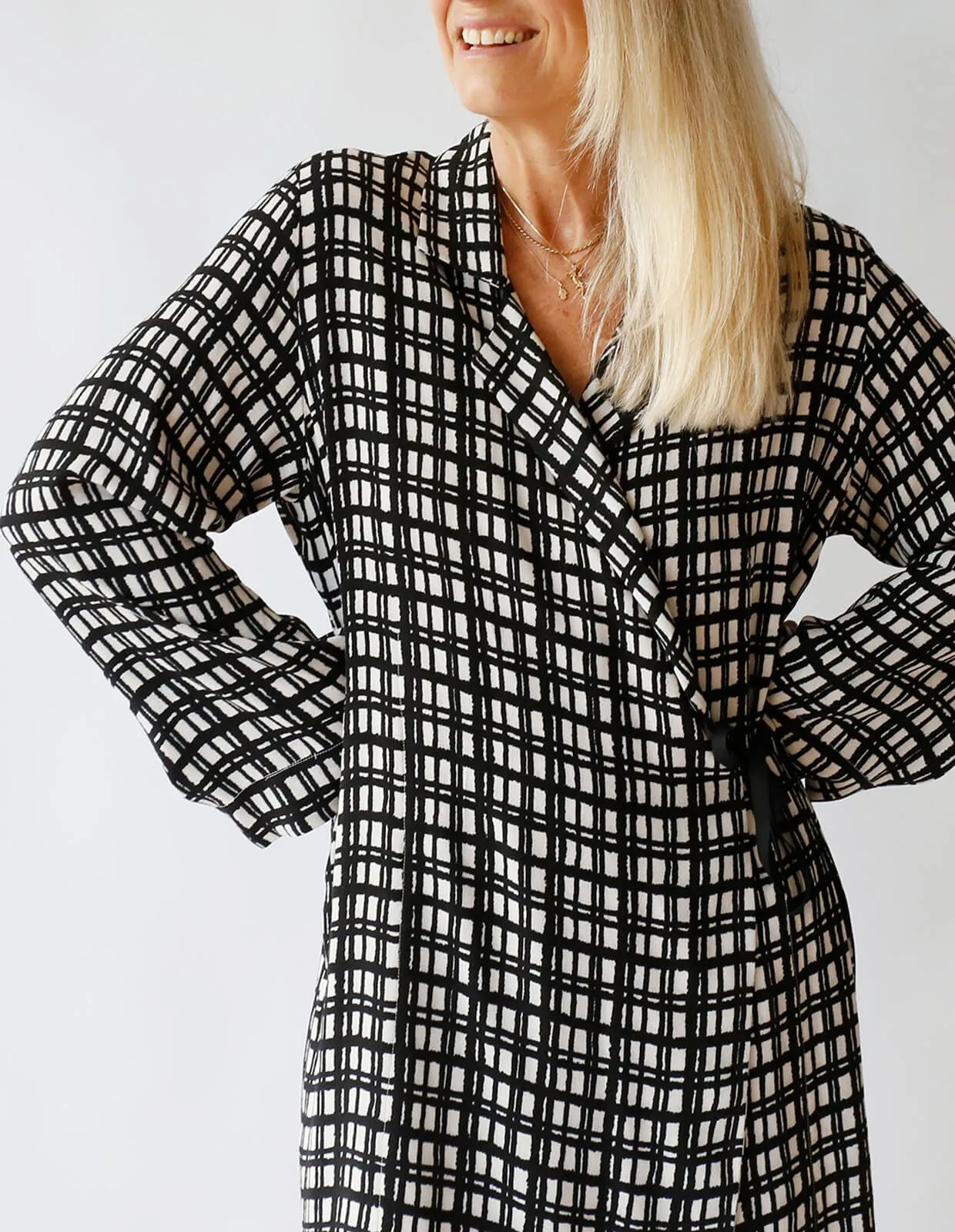 The Woven Wrap Dress - PDF Pattern - The Makers Atelier