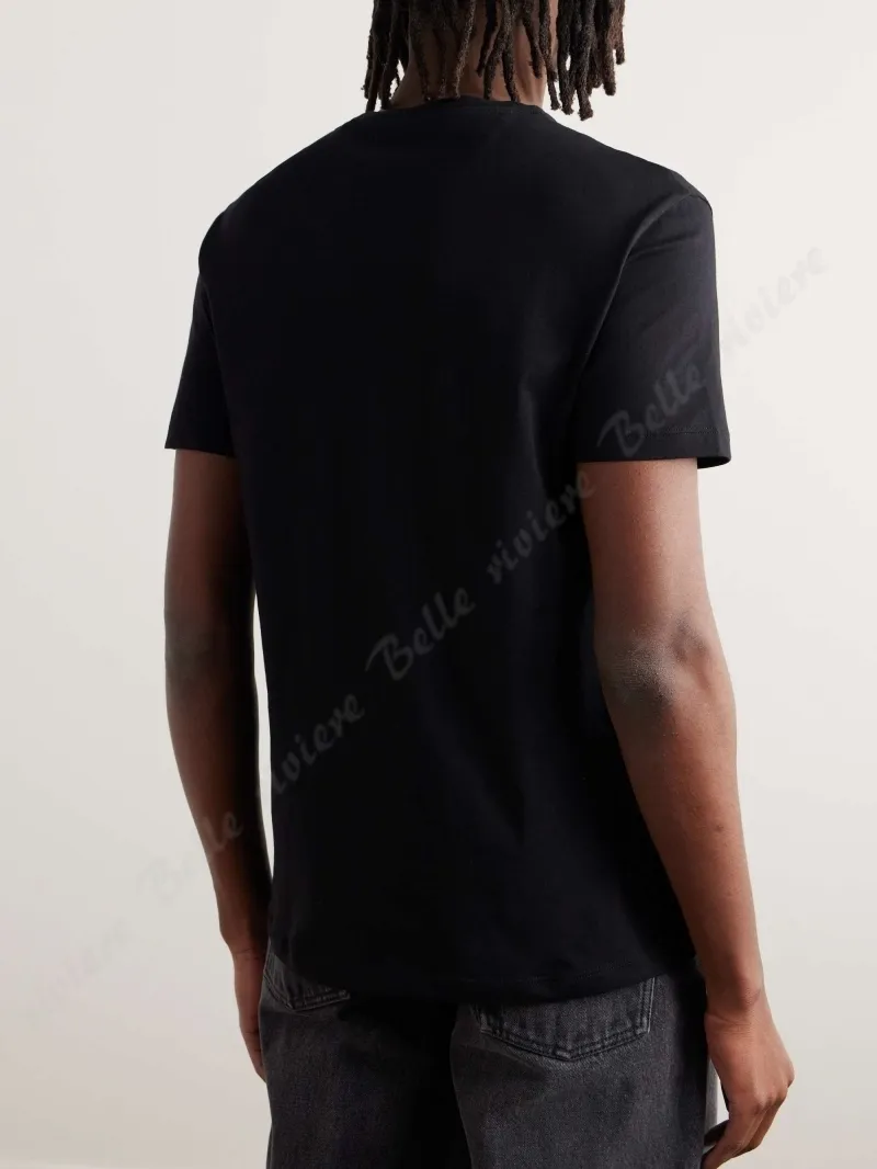 VALENTINO  |Plain Cotton Short Sleeves Logo Luxury T-Shirts