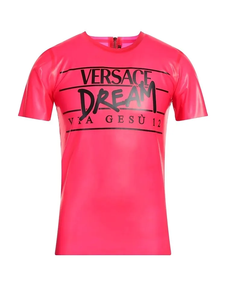 VERSACE  |Short Sleeves Logo Luxury T-Shirts