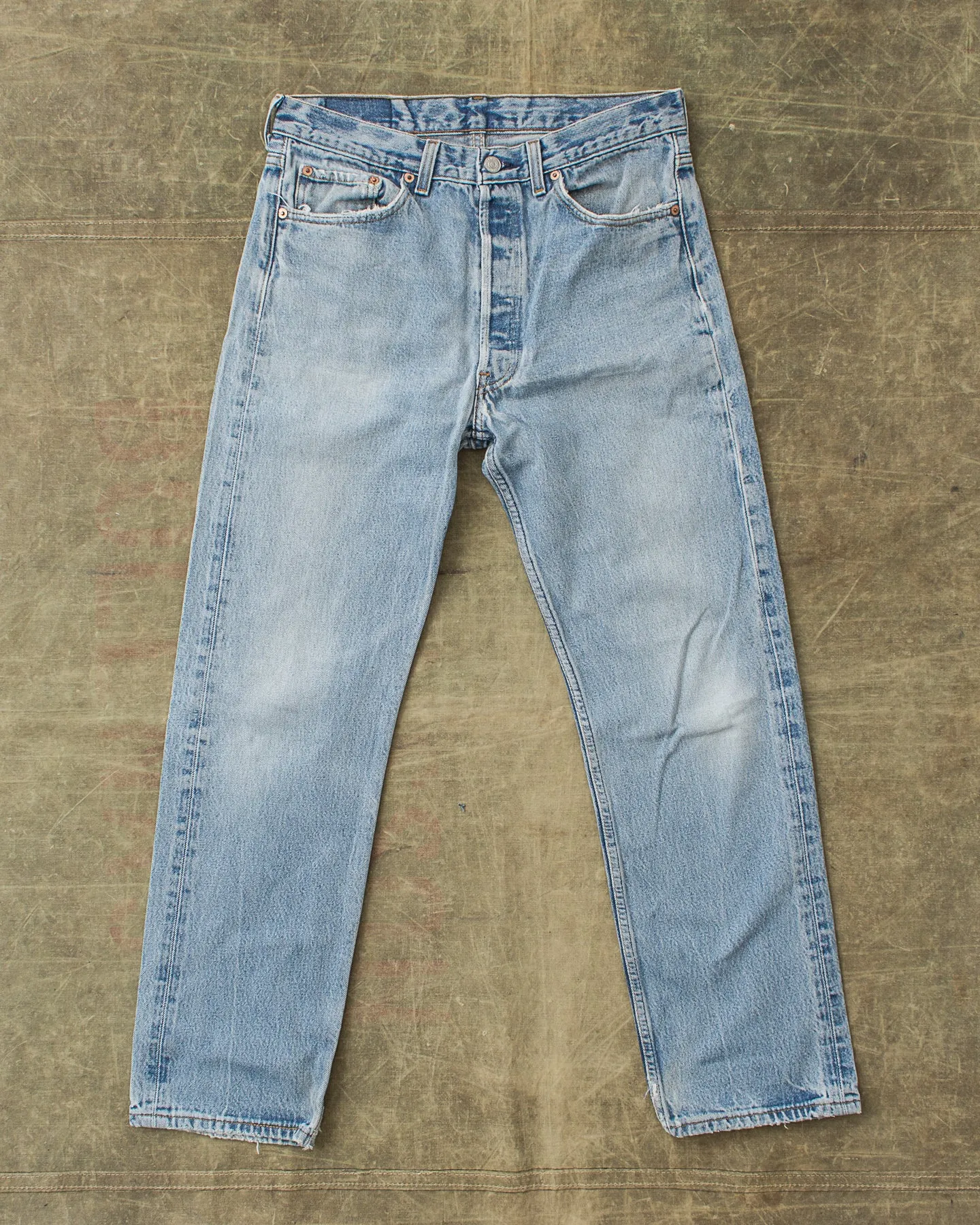 Vintage 1990's Made in USA Levi's 501 xx Jeans W 34 / L 33