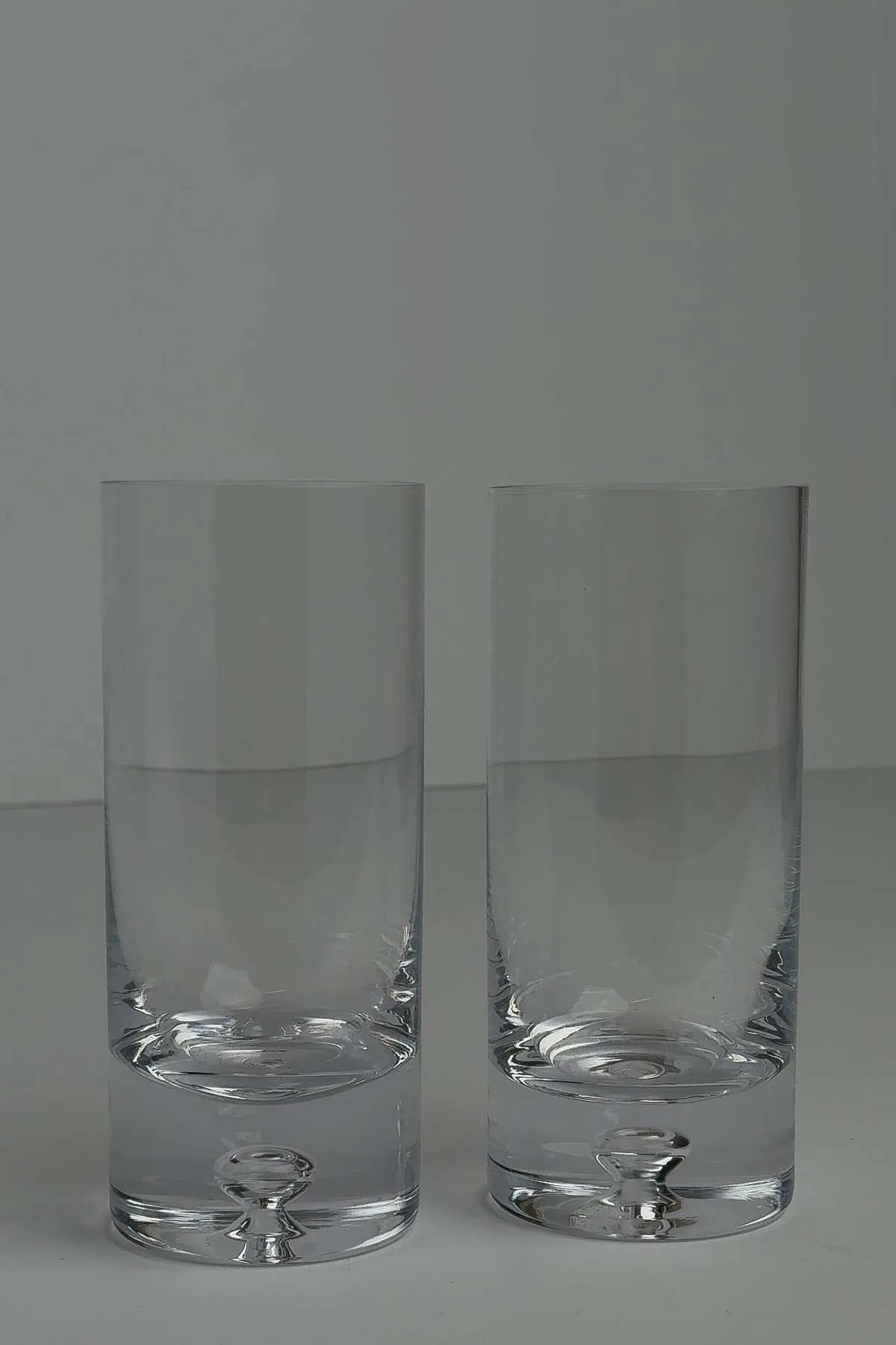 Vintage Block Karlstadt Highball Glasses - Clear