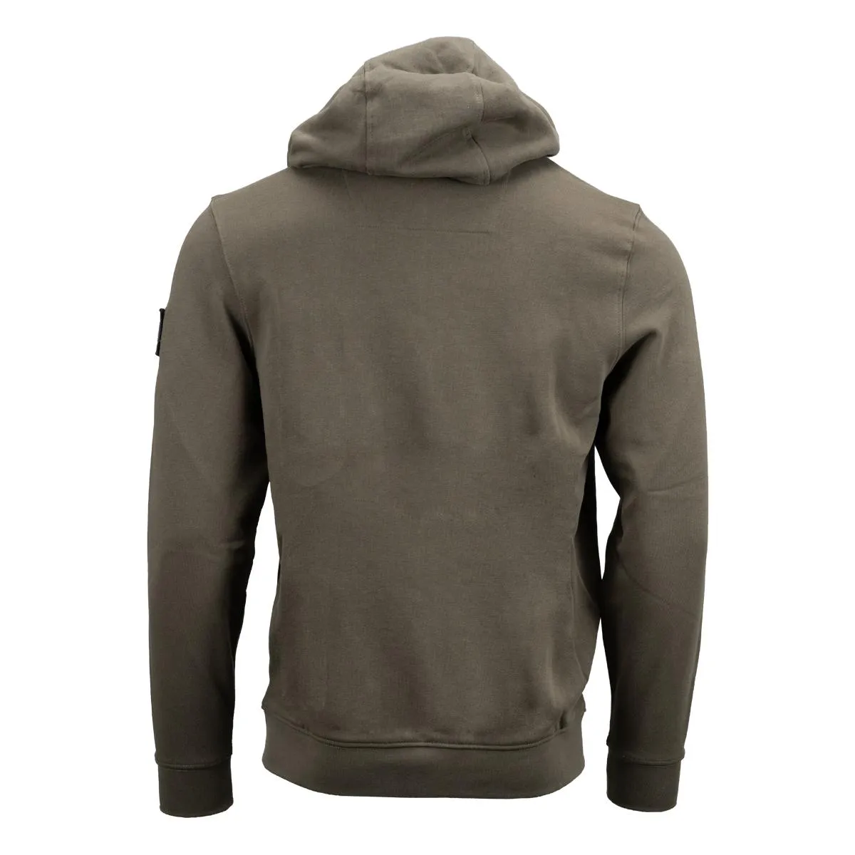 Weekend Offender Daponte Zip Through Hood Castle Green HDAW2408-CASTGREE