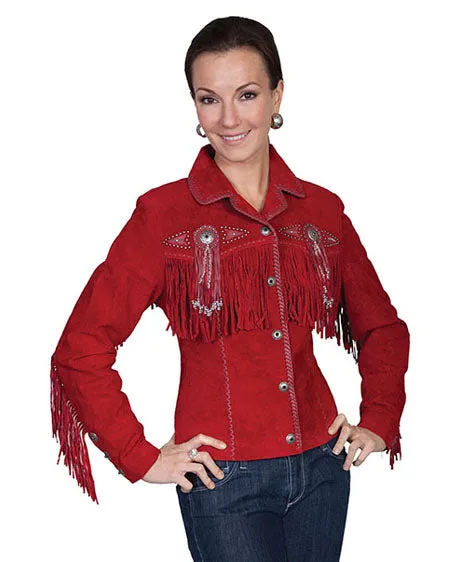 Women's Fringe Beaded Jacket