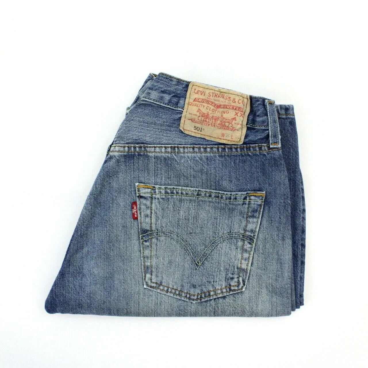 Womens LEVIS 501 Jeans Blue | W30 L30