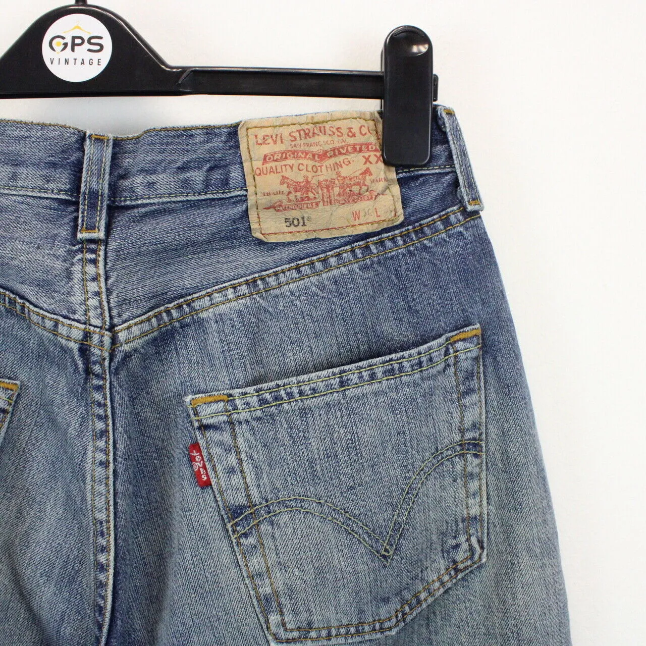 Womens LEVIS 501 Jeans Blue | W30 L30