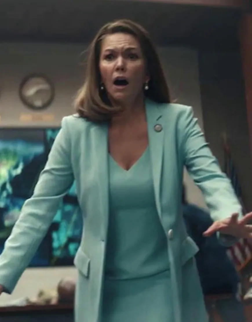 Y The Last Man 2021 Diane Lane Coat | Senator Jennifer Brown Blazer