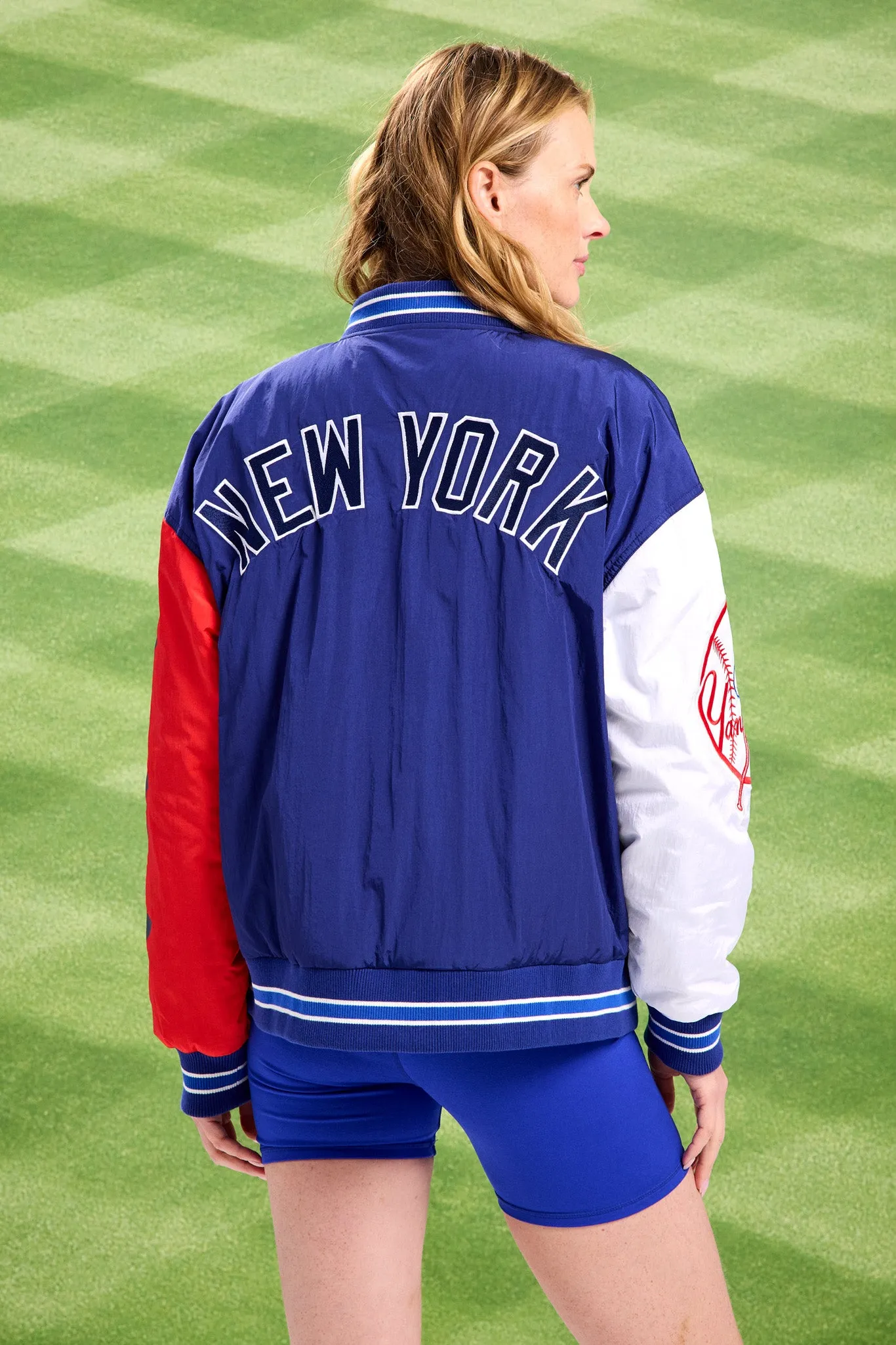 Yankees Bomber Jacket in Team Colors