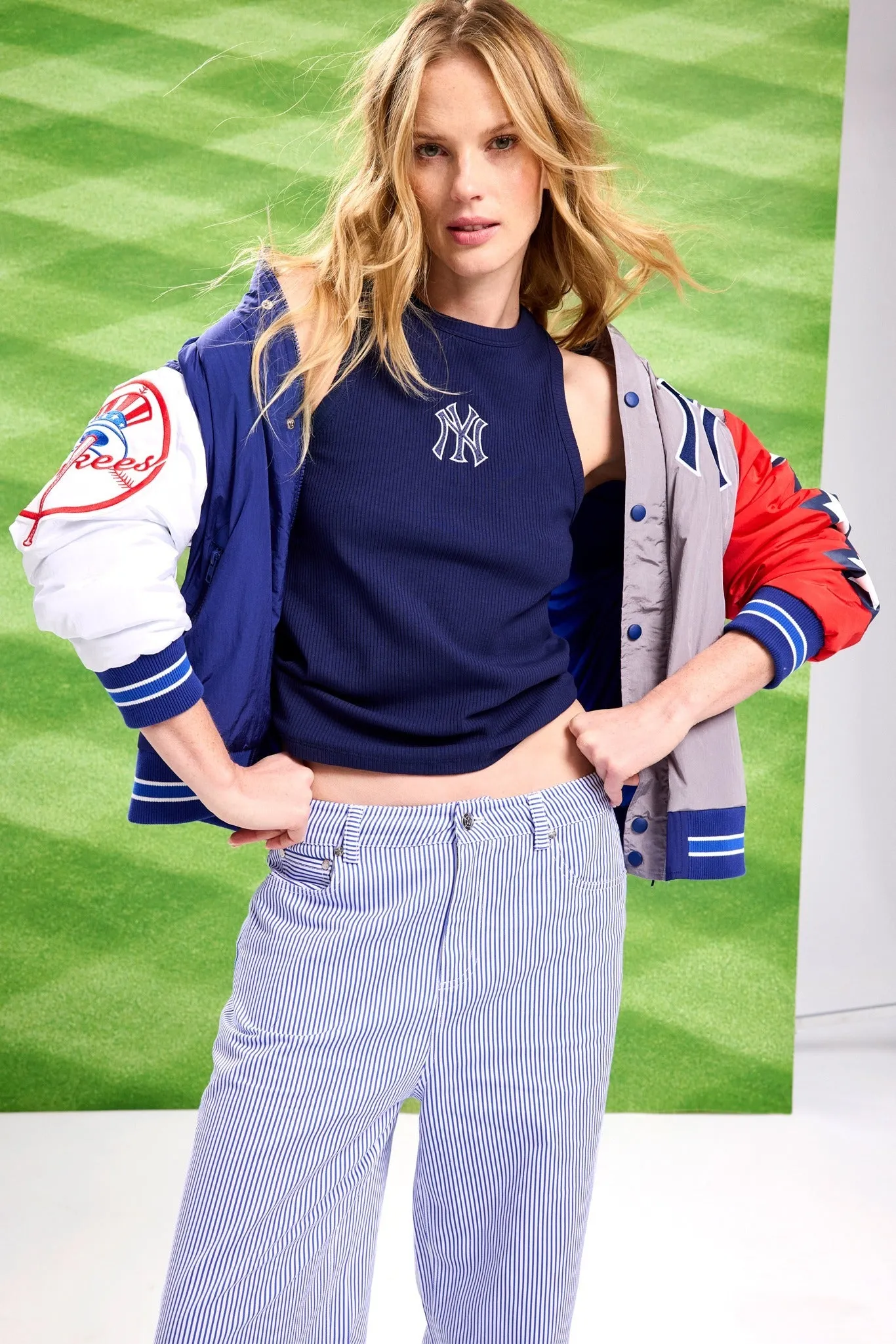 Yankees Bomber Jacket in Team Colors